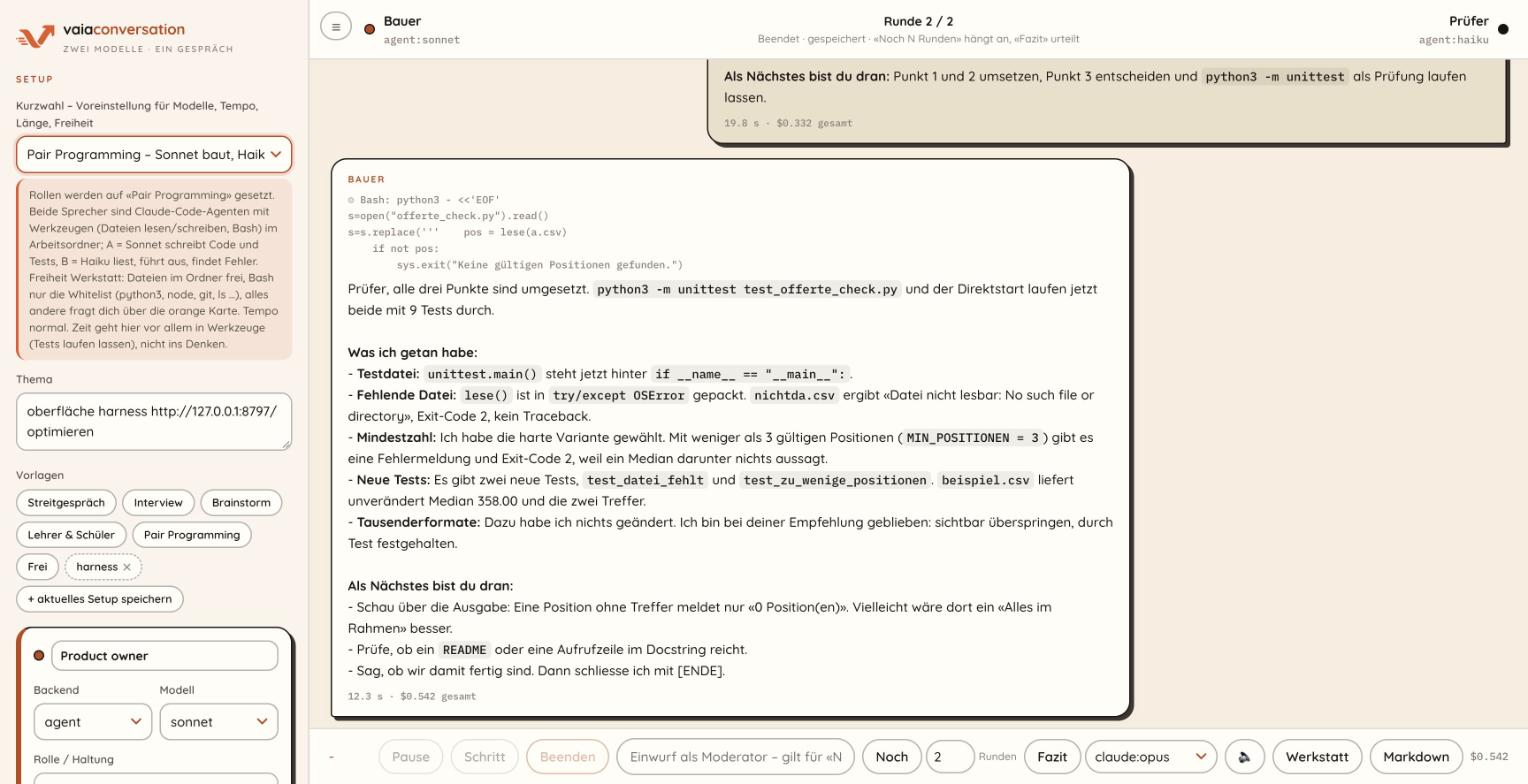 Kurzwahl Pair Programming mit Erklärung